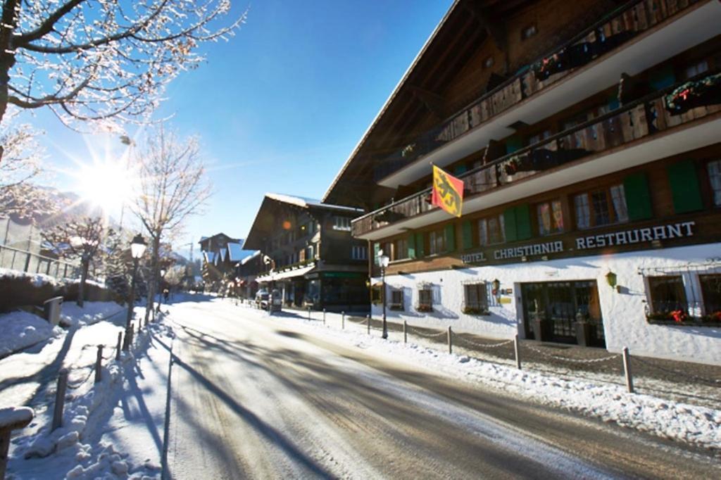 Hotel Christiania Gstaad Exteriér fotografie