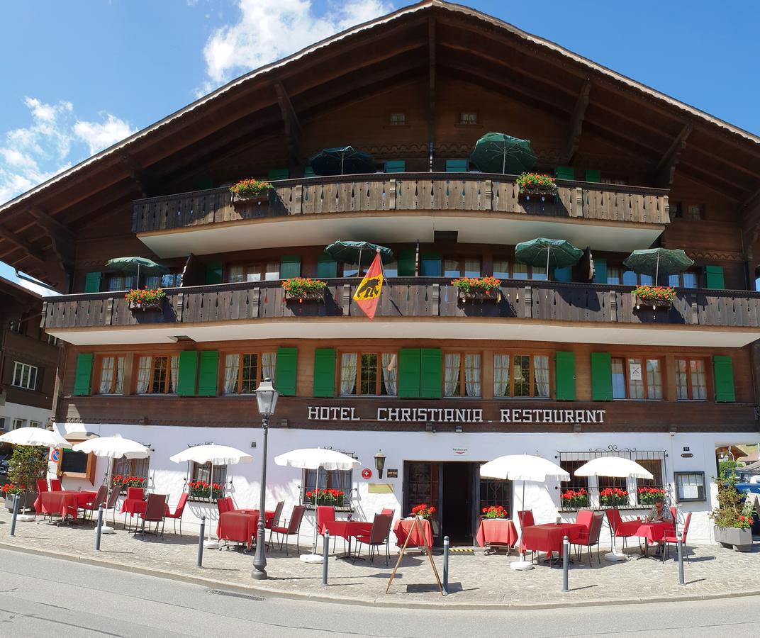 Hotel Christiania Gstaad Exteriér fotografie