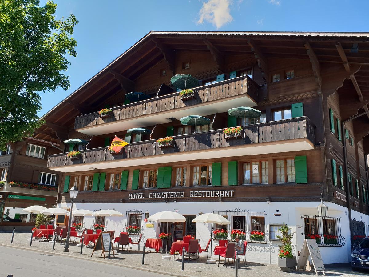 Hotel Christiania Gstaad Exteriér fotografie