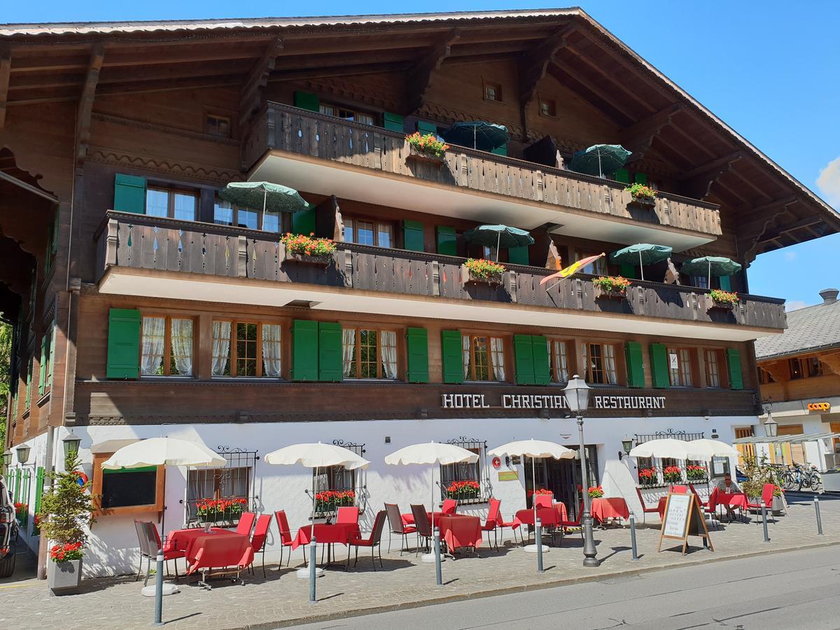 Hotel Christiania Gstaad Exteriér fotografie